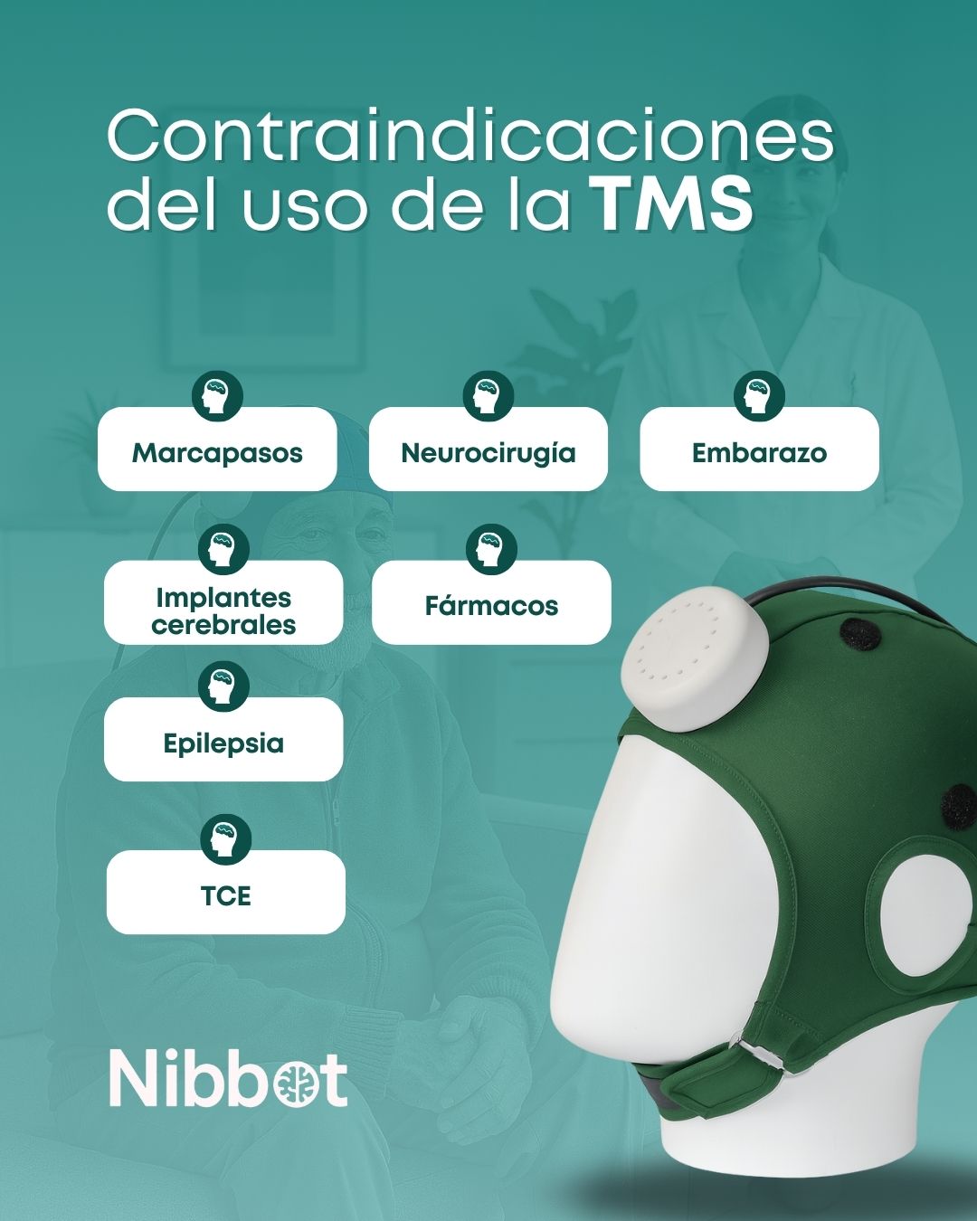 Contraindicaciones para TMS